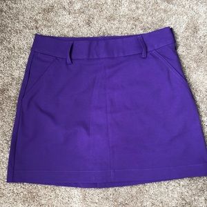 PUMA Pounce Golf Skort, Purple, Sz 2, EUC